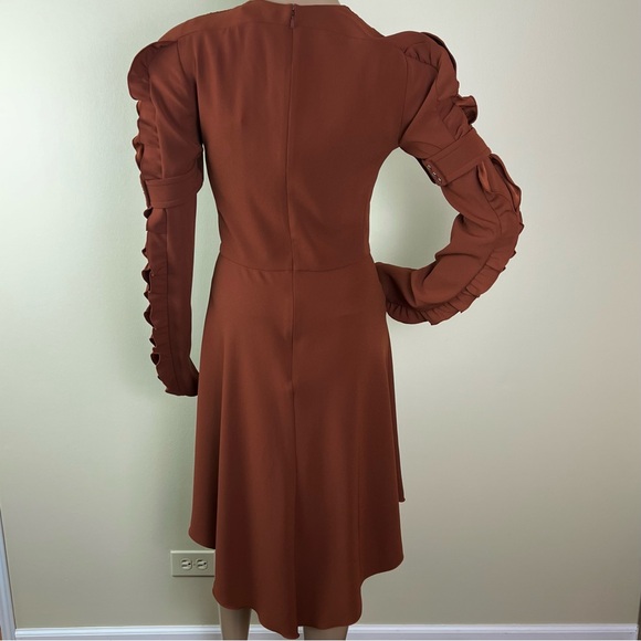 NEW CHLOE LONG SLEEVE MIDI DRESS - Picture 7 of 10